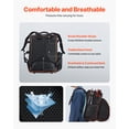 thumbnail image 3 of VEVOR 35.6L Welding Backpack 600D Polyester Welder Backpack for Tools and Helmet, 3 of 9