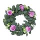 thumbnail image 1 of Rosas De Hoja De Eucalipto Verde, Corona De Flores De Simulación Para La Decoración De La Puerta Delantera De La Ventana De La Pared Scienceny HA042558-00, 1 of 6