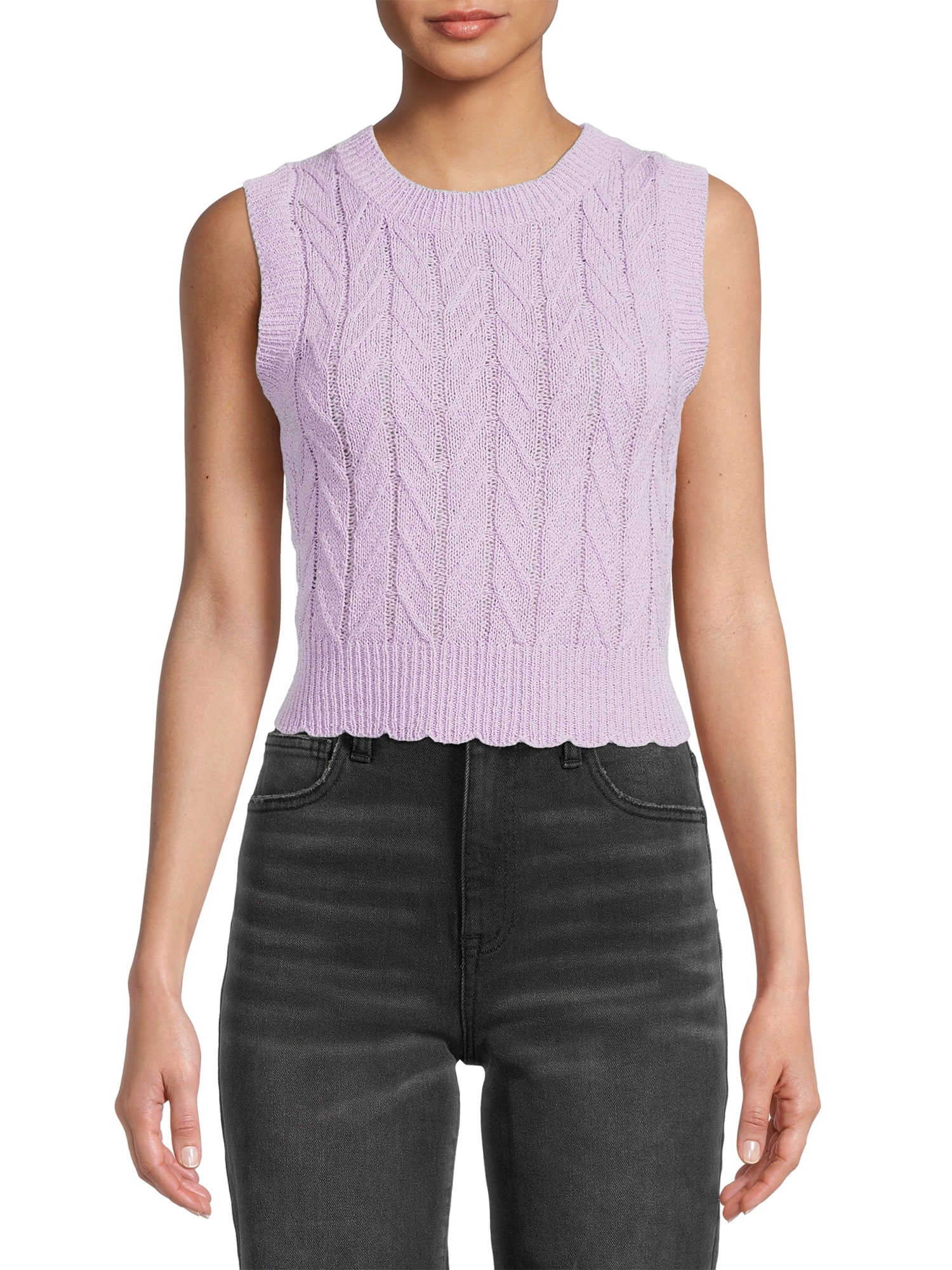 Dreamers By Debut Womens Sleeveless Sweater Vest
