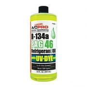 Interdynamics PAG 46 - Refrigerant Oil - Low Viscosity - with UV Dye, 1 quart bottle, sold by bottle