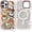 Cowboy, variant on for iPhone 14 Pro Case Cute - Durable Shockproof 6.6 ft Drop Impact Phone Case - Funny MidDesign (6.1") Glitter Pink