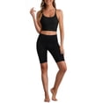thumbnail image 2 of INSPIRE CHIC Women's Camisole Built-in Bra Padded Workout Basic Invisible Tank Top L Black, 2 of 4