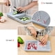 thumbnail image 4 of Yhmxh Utensilios de cocina Tabla de cortar, multifuncional 3 en 1 que ahorra espacio, cesta para frutas y verduras, cesta para lavar y escurrir verduras. Muebles para cocina Accesorios de cocina, 4 of 6