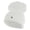 White, variant on Animals Paw Prints Iron on Hotfix Patched 12 Inch Long Knitted Beanie - Navy OSFM