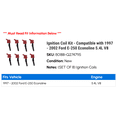 thumbnail image 2 of Ignition Coil Kit - Compatible with 1997 - 2002 Ford E-250 Econoline 5.4L V8 1998 1999 2000 2001, 2 of 2