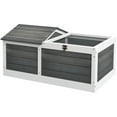 thumbnail image 2 of PawHut Wooden Tortoise Habitat, Tortoise Enclosure Reptile Cage w/ Tray, 2 of 9