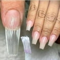 Fibernails fiber glass to acrylic nail salon uñas councils herramienta