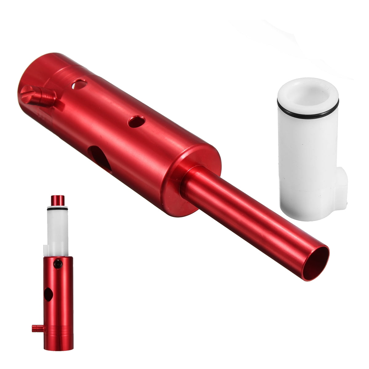Replacement Paintball Custom 98 Red Aluminum Power Tube+Derlin Bolt For