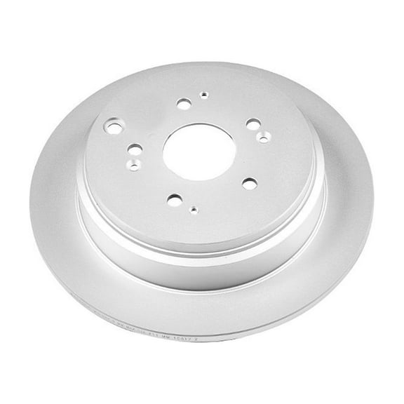 Power Stop JBR988EVC Evolution Genuine Geomet® Coated Brake Rotor-Rear Fits select: 2016-2017 HONDA CIVIC, 2002-2004 HONDA ODYSSEY