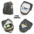 thumbnail image 5 of JIALIOU Mini Backpack Purse for Women Quilted Casual Daypack Small Travel Shoulder Bag, Star Line, 5 of 7