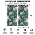 thumbnail image 2 of Blackout Kids Curtains,Pioneer Flower Childrens Insulated Curtains Set Of 2,Bedroom Essentials,Toddler Room Decor 42x84in(106x213cm), 2 of 4