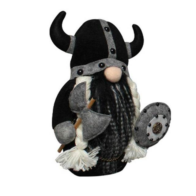 Muñeco de Peluche ANGGREK Guerrero Vikingo Artesanía Exquisita 26 Cm