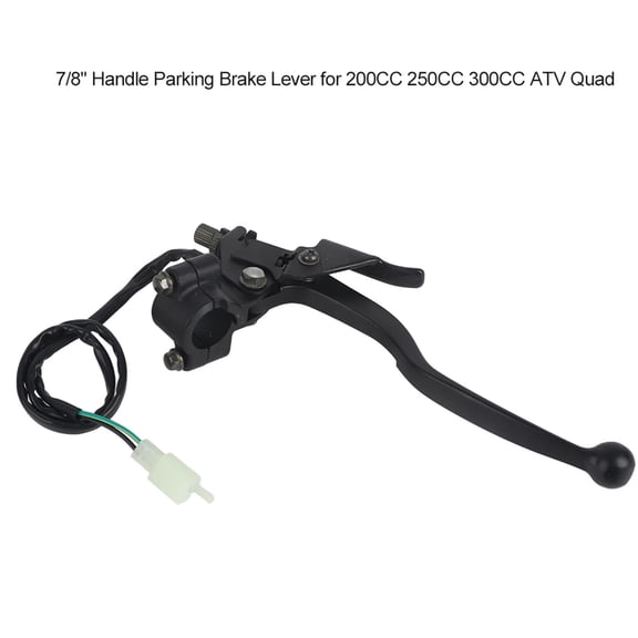 Durable ATV Parking Brake Lever, Fits 200/250/300cc Quads, Easy Install Comfortable Grip