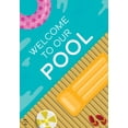 thumbnail image 2 of Briarwood Lane Welcome To Our Pool Summer Garden Flag, 2 of 4