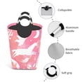 thumbnail image 4 of Panier à Linge Imperméable Pliable, Sac à Linge avec Poignée en Aluminium Pink Unicorn, 50L, 4 of 6