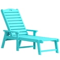 thumbnail image 7 of Dextrus Outdoor Chaise Lounge Chairs with Adjustable Backrest, Heavy Duty Hips Resin Patio Lounger with Wide Armrest and 350lbs Capacity, 7 of 7