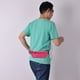 thumbnail image 3 of Ficarrico Riñonera para correr, simple, ultrafina, con cremallera de doble capa, impermeable, para hombres y mujeres, deportes al aire libre, ocio, fitness, riñonera impermeable, bolsa de viaje,, 3 of 5