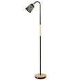 thumbnail image 2 of Tall Standing Lamp with 360 Adjustable Swing Arm, Industrial Reading Black, 2 of 3