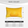 thumbnail image 6 of Bixox Yellow Lemon Printed Pillow Protector,Super Soft Ideal for Home,Guests,Rentals - 14"x20", 6 of 8