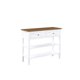 thumbnail image 1 of Consola Country Oxford de 2 cajones con estantes Convenience Concepts V2-197, 1 of 2