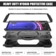 thumbnail image 3 of Funda protectora para Samsung Galaxy Tab S10 Lite / S10 FE / S9 FE 5G / S9 Tablet de 10,9''/11'', a prueba de golpes, con portalápices, correa de mano giratoria de 360° y correa para el hombro., 3 of 9