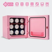 Hello Kitty Pink Cooler Mini Fridge 6.7L Single Door 9 Can ACDC