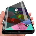 thumbnail image 2 of For Samsung A 51 71 Case Smart Mirror Flip Cover Case for Samsung Galaxy A51 A71 A41 A31 A21 A21S A11 A01 A50 A70 A30 S20 S10 S9 Stand Book Coque, 2 of 4