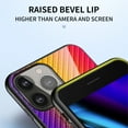 thumbnail image 2 of Allytech Gradient Case for iPhone 16 Pro Max, Slim Fit Lightweight Carbon Fiber Rugged Tempered Glass Back + Soft TPU Bumper Shockproof Drop Protection Stylish Cover Case - Dazzle, 2 of 10