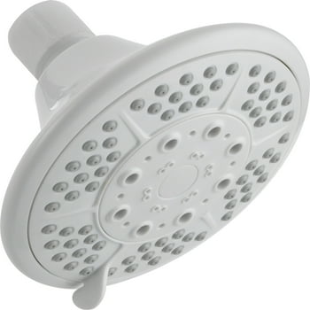 Peerless 5-Spray Shower Head with Touch-Clean in White
