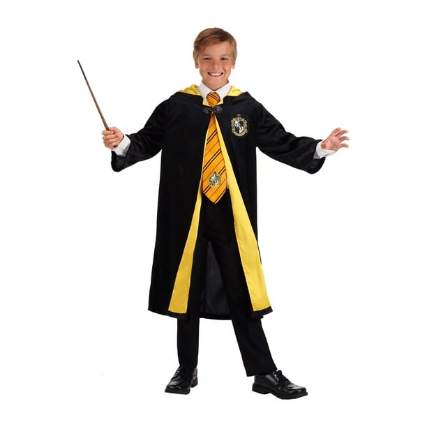 Harry Potter Child Deluxe Hufflepuff Robe Costume 