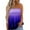 Purple, variant on Tube Tops For Women,Fashion Women Strapless Bandeau Gradient Color Tank Tops Summer Casual Sleeveless Off Shoulder Blouses Tops