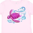 thumbnail image 4 of Inktastic Cute Pink Sea Turtle Boys or Girls Toddler T-Shirt, 4 of 5