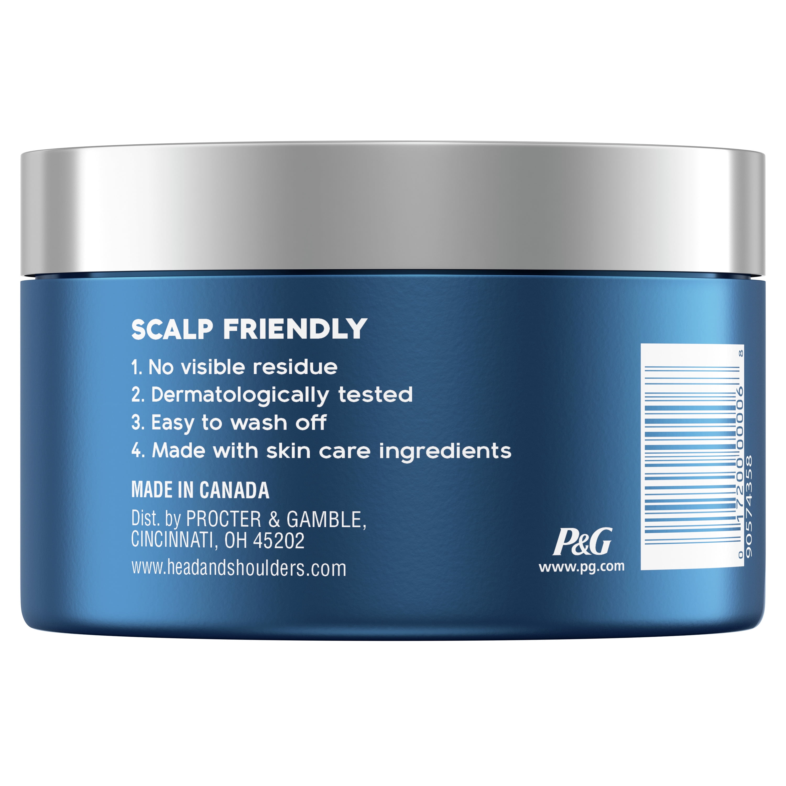 Head and Shoulders Mens Dandruff Texturizing Putty, High Hold, 3 oz