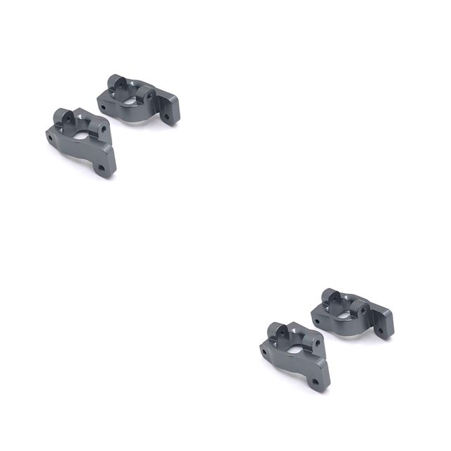 Tholdsy Paquete de 2 copas de rueda trasera, dirección de servicio de larga duración, tipo C, instalación práctica, pragmático decorativo Titanio 2piezas