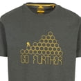 thumbnail image 1 of Trespass - Camiseta Buzzinley para Hombre (Azul Denim Jaspeada), 1 of 2