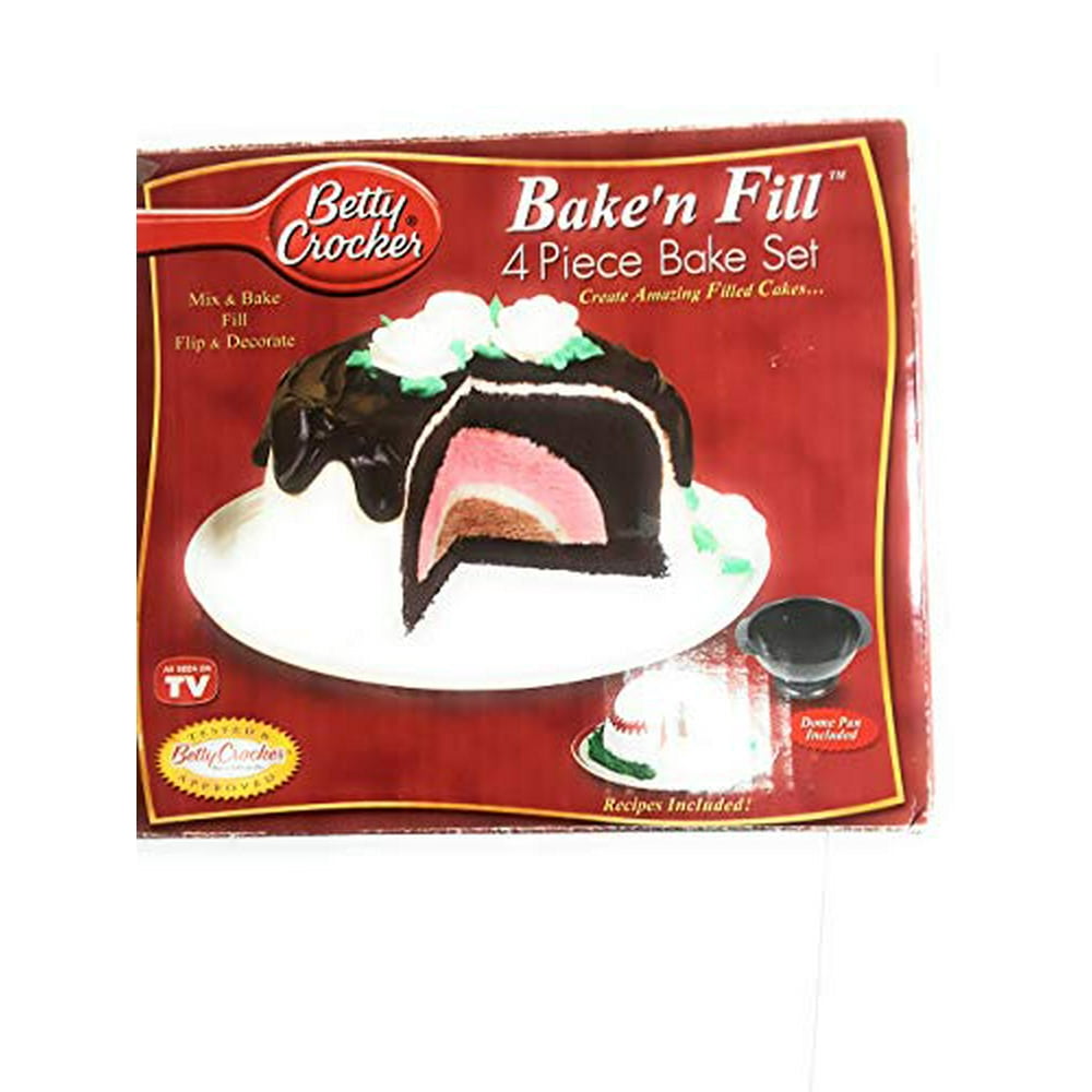 Betty Crocker Bake'n Fill Classic Bake Set, 4 Piece
