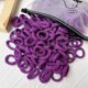 thumbnail image 1 of Bandas básicas para el cabello para mujeres y niñas, diadema elástica de colores sólidos simples, lazos para el cabello, accesorios para el cabello, soporte para cola de caballo, 50 piezas por juego, 1 of 5