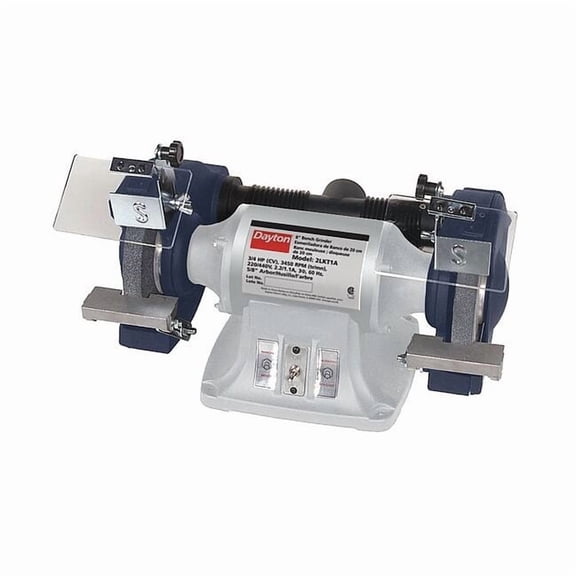 Dayton Bench Grinder,8",36/60 Grit,3/4HP 2LKT1