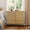Oak, variant on Modern Minimalist Wood Nightstand with Doors ,31.5" Large End Table,Reeded Design Bedside Table for Bedroom, Living Room,Entryway