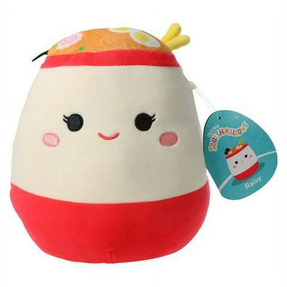 squishmallows 7.5in raisy the ramen foodie kellytoy plush