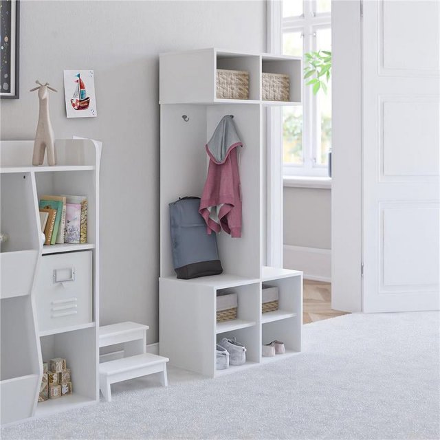 Ameriwood Home Rangement 6 Cubes pour Enfant en Blanc