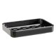 thumbnail image 3 of Organizador de tazas, bandeja para servir té, especiero de cocina, bandeja de tocador para tazas Negro 1 nivel, 3 of 9