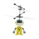 thumbnail image 4 of Robot volador de juguete para juegos de interior y exterior, carga USB, drones de juguete, helicóptero de inducción controlado a mano para niños de 8 Amarillo, 4 of 8