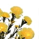 thumbnail image 2 of Solar Flower Lights LED Carnation Shaped Waterproof Decorative Light for Outdoor Garden Yard Lawn Yellow, 2 of 4