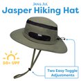 thumbnail image 6 of JAN & JUL Foldable Sun-Hats for Summer with UV Protection, Adjustable Strap (Jasper: Army Green, L), 6 of 6