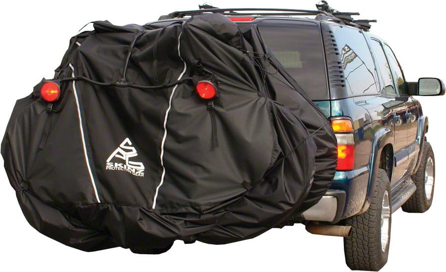 skinz hitch rack rear transport cover