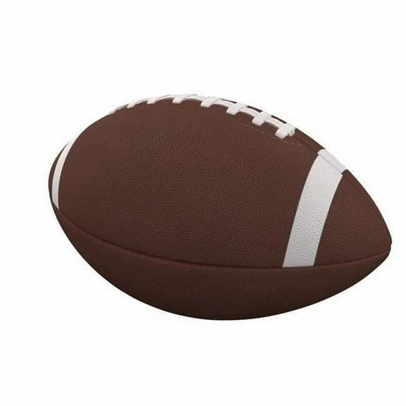 Plain White Full-Size Composite Football
