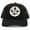 Black/Black, variant on Deer Tree Bear Fish Outdoor Patch Mesh Back Trucker Baseball Cap Hat Hunting Fishing Trapping