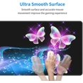 thumbnail image 6 of Butterfly Large Mouse Pad Extended Desk Pads Rubber Non-Slip Computer Game Mouse Mat with Stitched Edges Waterproof 31.5x11.8inches, 6 of 6