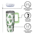 thumbnail image 3 of 30oz Xmas Tumbler with Straw and Lid Double Wall Stainless Steel Coffee Cup Holiday Gifts for Women Men, 3 of 5